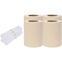 vidaXL Tuinschermen 4 st 35x0,19 m PVC crèmekleurig