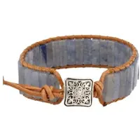 Spiru Edelsteen Armband Blauwe Kwarts Gipsy