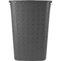 Keter Softex Wasbox - 56L - 43,8x34x59,9cm - Antraciet