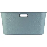 Curver Softex wasmand 45L Blauwgroen blauw Kunststof Wasmand