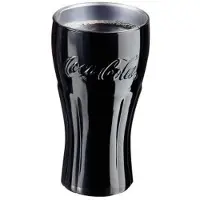 Coca Cola Glas - Zwart - 370 ml