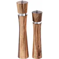Klausberg 7592/7593 - Peper en zout molen - Acaciahout - 31.5 / 25 cm hoog