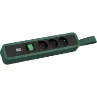 Bachmann PRIMO 2 3xUTE 1xschakelaar met lus 2,0m CEE7/7 RAL6028