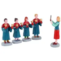 Lemax Handbell choir set of 5 kerstfiguur