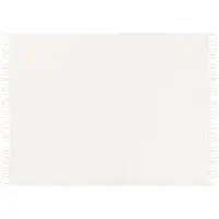 Beliani CHAOHANI - Plaid-Wit-Acryl