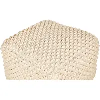 Beliani KINGRI - Poef-Beige-Katoen