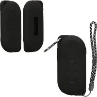 Kwmobile hoes geschikt voor Rokid Station (AR Glasses) - Siliconen anti-slip hoes voor afstandsbediening in zwart
