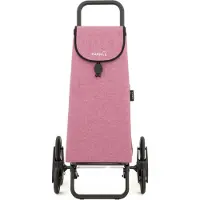 Garmol Boodschappentrolley G3X3 Jasp - Trappenstijger - Fucsia