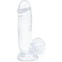Kiotos COX Clear - Dildo 02 - Transparante Dildo - Lengte 155 mm - Diameter 35 mm