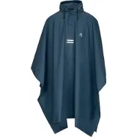 Ralka Regenponcho Trekking - Blauw - Capuchon met Koord - Maat S/M
