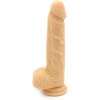 Kiotos Siliconen Dildo 21.5 x 3.7 cm - beige