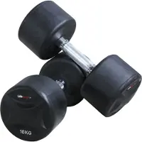 Lifemaxx Vaste Ronde Dumbbell - Per Stuk - 12 kg