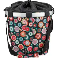 Klickfix Bikebasket Happy Flowers || Maat: 15