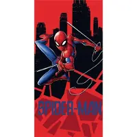 Spider-man strandlaken - 140 x 70 cm. - Spiderman handdoek - 100% katoen