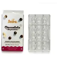 Decora Chocolade mal bolletjes, 25mm - decora