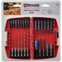 Hercules Bit & boren set 25-delig