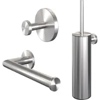 Brauer Accessoire set 3-in-1 RVS geborsteld PVD