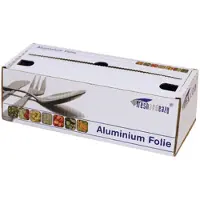 Merkloos Aluminiumfolie horeca box 50 cm x 150 m