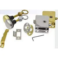 BREG Opbouw deursluiting met draaibare knop