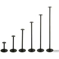 BREG Dekzeil - afdekzeil - steunpaal - Hoogte: 30 <> 140 cm