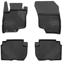 Frogum No.77 Geschikt voor MITSUBISHI Eclipse Cross PHEV vanaf 2021 - Automatten Set - Hybride - TPE Rubber - 4 cm Rand