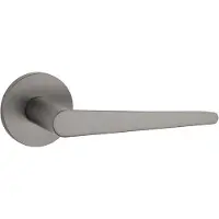 Aprile Massieve deurklinken ARNICA in titanium Ø 53x7 mm