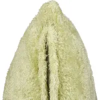 Beliani Decoratieve kussens, Sierkussen imitatiebont groen 45 x 45 cm PILEA (45 x 45 cm)