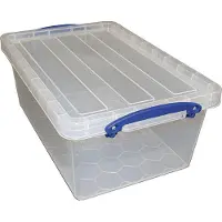 Really Useful Boxes Really Useful Box opbergdoos 10,2 l, nestbaar, transparant