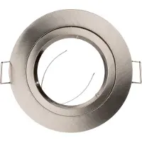 Bailey Inbouwarmatuur GU10 | Rond | RVS geborsteld | 70 mm | IP20