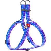 Waudog Dreamcatcher Harnas / Hondentuigje - Nylon - Gratis QR Tag - Breedte: 25 mm - Borstomtrek: 60 - 90 cm (GELIEVE ALVORENS BESTELLEN OPMETEN)