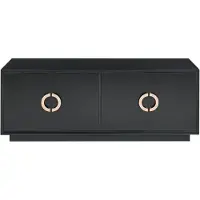 Beliani OXNARD - Sideboard-Zwart-MDF
