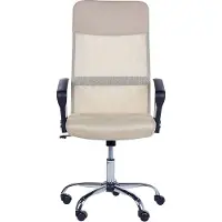 Beliani DESIGN - Bureaustoel-Zwart-Mesh