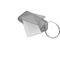 Combicraft Openklapbare sleutellabels Grijs 60 x 27 mm - 100 stuks