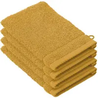 De Witte Lietaer Washandje Stéphanie Golden Yellow (Set van 4)