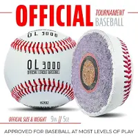 Franklin honkbal 1570 Leather Baseball leer 7 cm wit online kopen