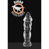 Dinoo Dildo Paralitian 30 x 8 cm - transparant