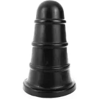 Dinoo Dildo HUNG Deviant 19,5 x 6,5 cm - zwart