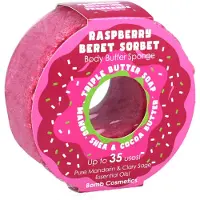 Bomb Cosmetics Raspberry Beret Sorbet Donut Body Buffer