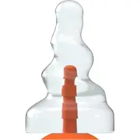 Dinoo - Primal Desires Extra Grote Dildo Met Zuignap Trike - Transparant