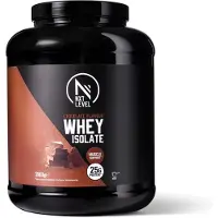 Nxt Level Whey Isolate Powder - Protein met BCAA - Proteïne Poeder - Eiwitten - Eiwit Poeder - Laag in Suiker & Lactose - 66 Eiwitshakes - Chocolade 2kg