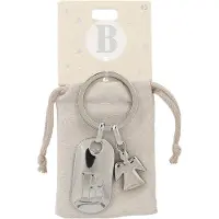 Depesche - Beschermengel sleutelhanger met letter B
