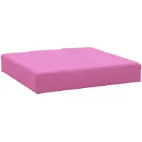 vidaXL Palletkussen 60x60x8 cm oxford stof roze