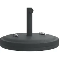 vidaXL Parasolvoet met handgrepen voor stok van Ø38 / 48 mm 25 kg rond