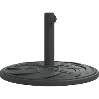 vidaXL Parasolvoet voor stok van Ø38 / 48 mm 12 kg rond