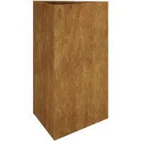 vidaXL Plantenbak 50x43x75 cm cortenstaal