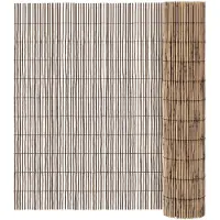 vidaXL Tuinhek, 400x100 cm, rietachtig