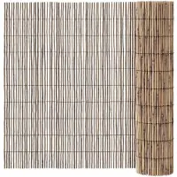vidaXL Tuinscherm 1000x90 cm riet