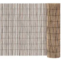 vidaXL Tuinscherm 600x80 cm riet