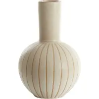 Light & Living Light&living Af - Vaas deco Ø34x52 cm ULLOA keramiek mat zand+bruin