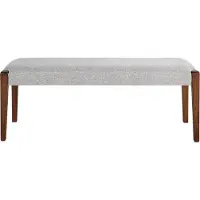 Beliani ELYRIA - Hocker-Grijs-Polyester